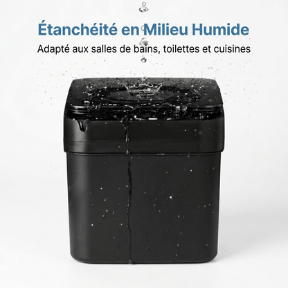 Poubelle coulissante sous évier double compartiment - Système de tri sélectif encastrable