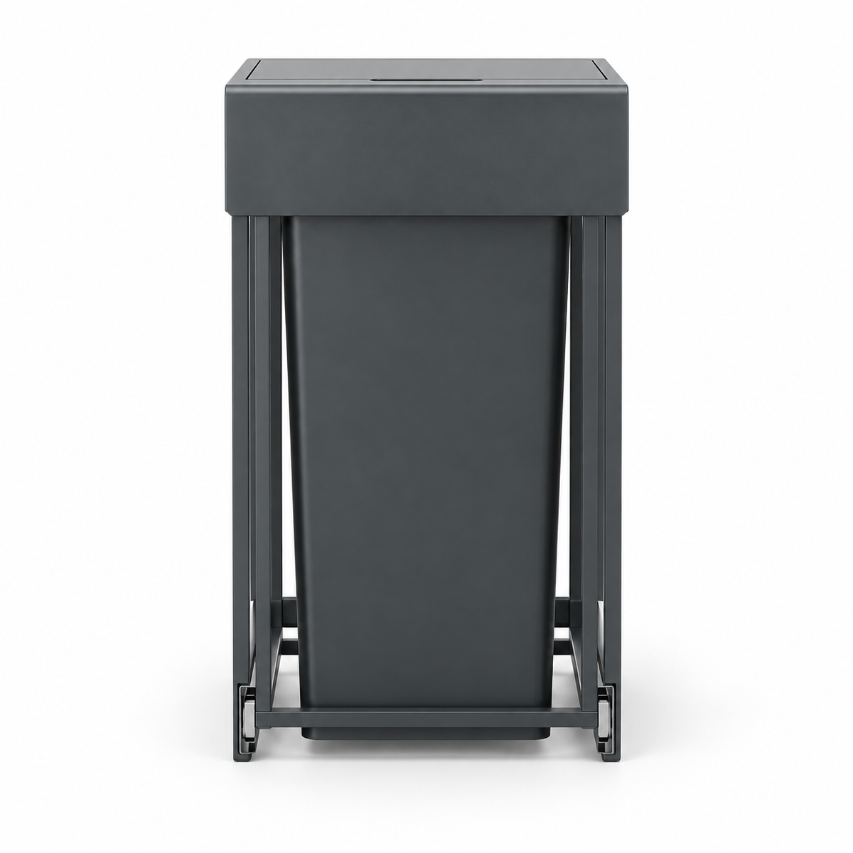 Poubelle sous évier coulissante 2x15L – Double compartiment de tri