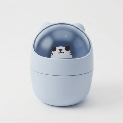 Petite poubelle de bureau Kawaii – Rangement design pour votre espace
