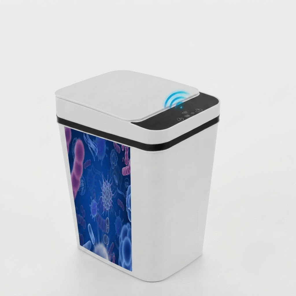 Poubelle Automatique 12L – Intelligente, Sans Contact & Design pour Cuisine ou Salle de Bain