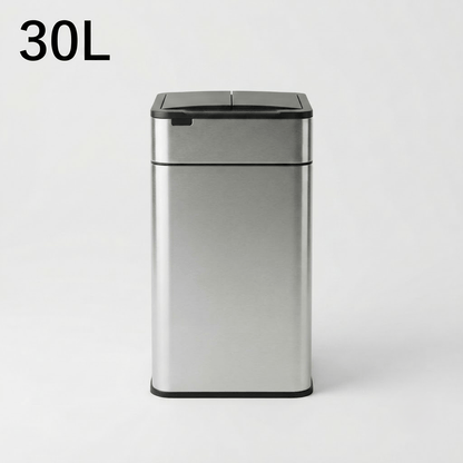 Poubelle automatique 50L en acier inoxydable – Design et intelligente
