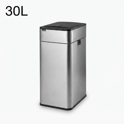 Poubelle automatique 50L en acier inoxydable – Design et intelligente