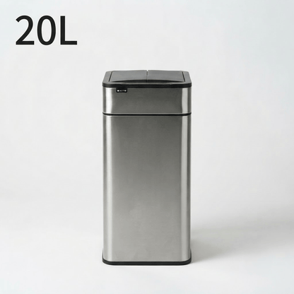 Poubelle automatique 50L en acier inoxydable – Design et intelligente