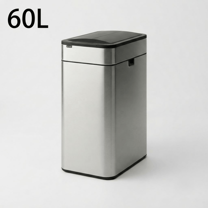 Poubelle automatique 50L en acier inoxydable – Design et intelligente