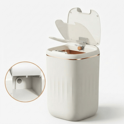 Poubelle automatique intelligente 20L – Design Roman et Fermeture Étanche