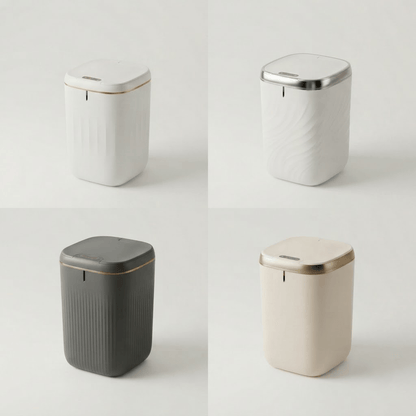 Poubelle automatique intelligente 20L – Design Roman et Fermeture Étanche