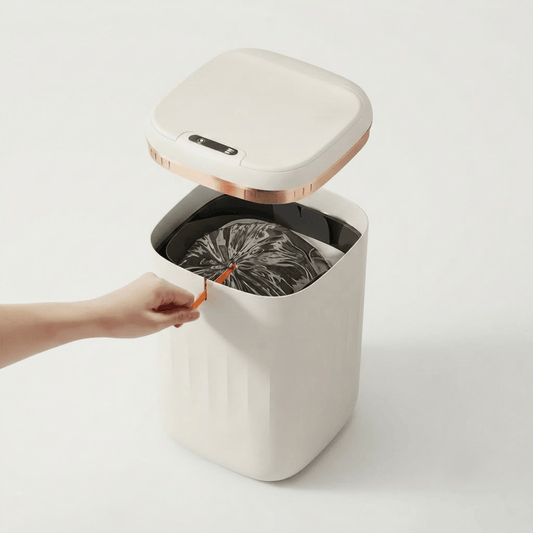 Poubelle automatique intelligente 20L – Design Roman et Fermeture Étanche