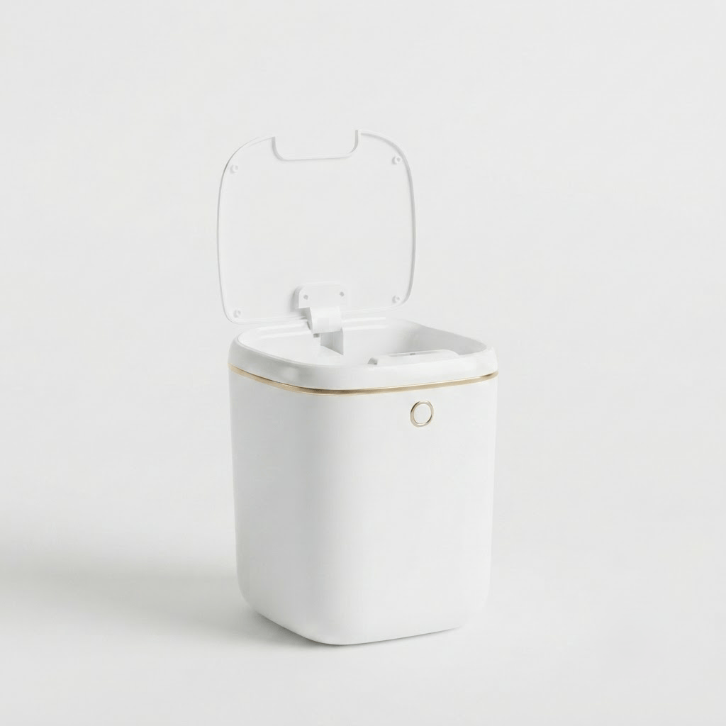 Poubelle automatique intelligente 20L – Design Roman et Fermeture Étanche
