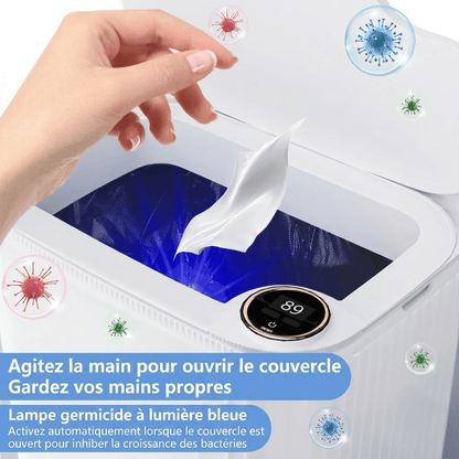 Poubelle Automatique Intelligente avec Affichage Numérique