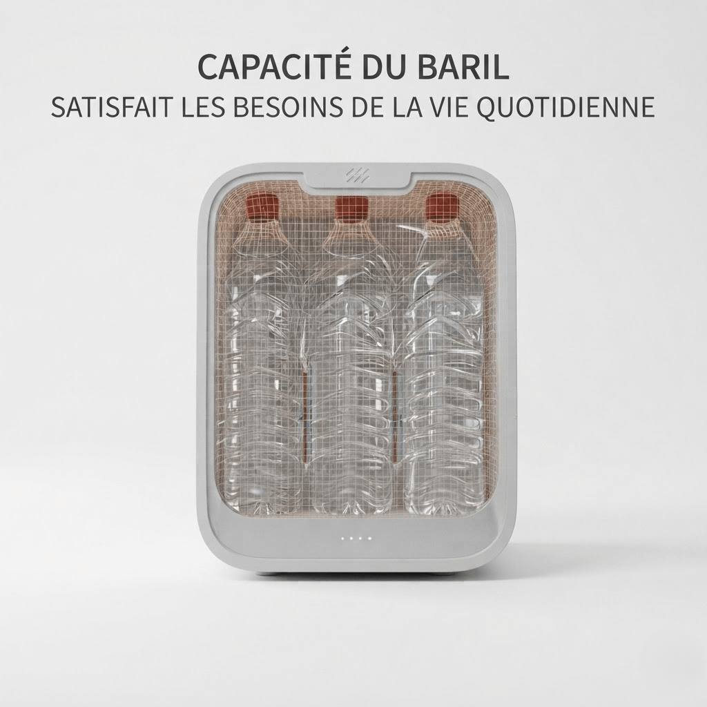 Poubelle automatique murale  – Design compact pour cuisine et salle de bain