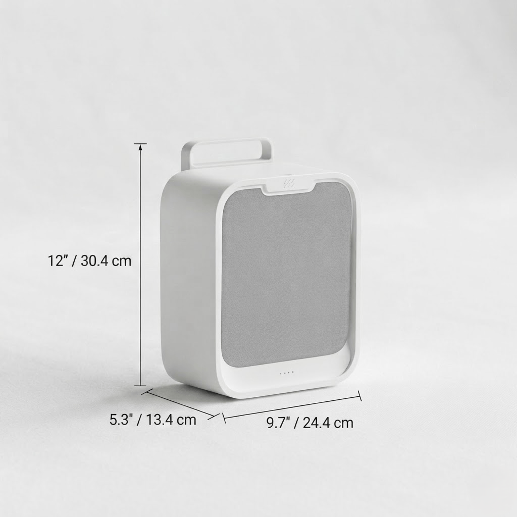 Poubelle automatique murale  – Design compact pour cuisine et salle de bain