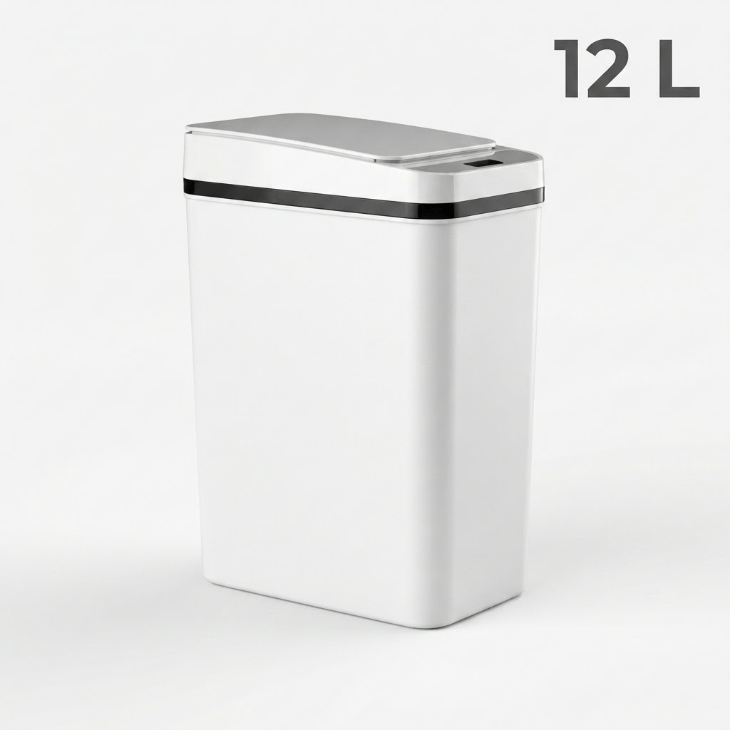 Poubelle coulissante sous évier double compartiment - Système de tri sélectif encastrable