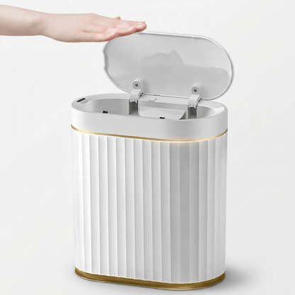 Poubelle coulissante sous évier double compartiment – Tri sélectif gain de place