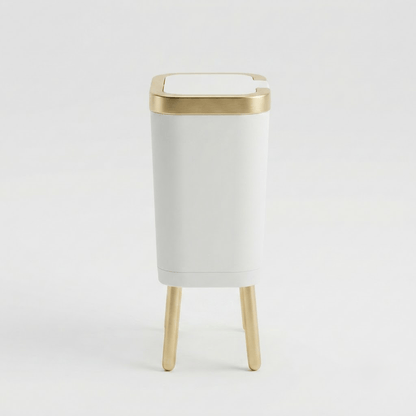 Poubelle Cuisine Design 15L - Étroite, Haut sur Pieds et Pratique