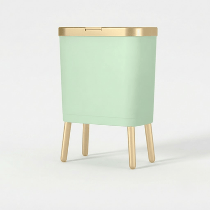 Poubelle Cuisine Design 15L - Étroite, Haut sur Pieds et Pratique