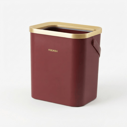 Poubelle Cuisine Design 15L - Étroite, Haut sur Pieds et Pratique