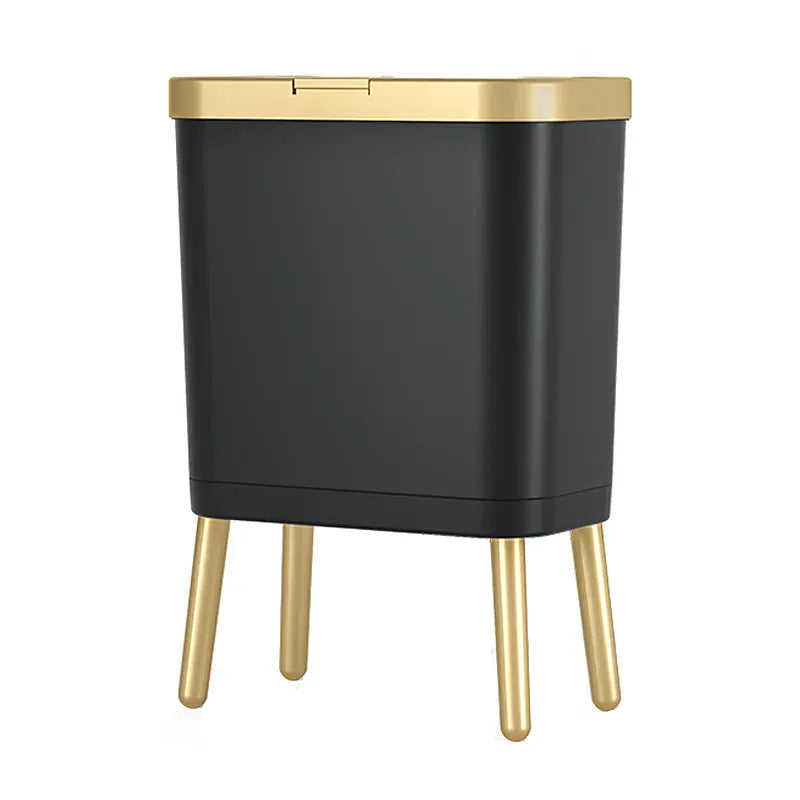 Poubelle Cuisine Design 15L - Étroite, Haut sur Pieds et Pratique