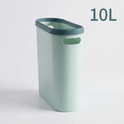 Poubelle Cuisine Design en Bois Rectangulaire avec Couvercle Basculant
