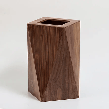 Poubelle Cuisine Design en Bois – Style Nordique Rectangulaire
