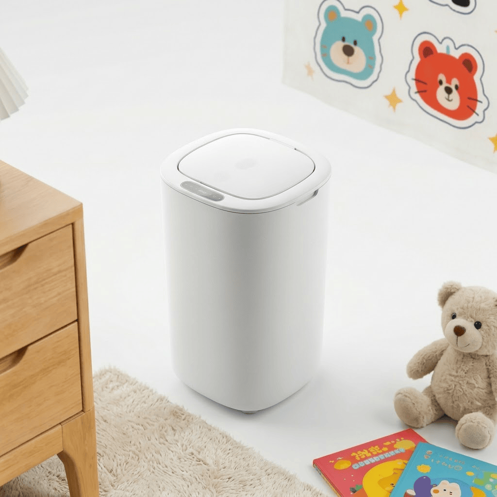 Poubelle de Cuisine Automatique 12L – Design Épuré et Hygiénique