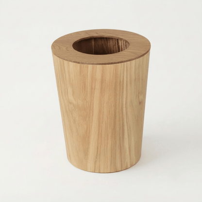 Poubelle de Salle de Bain Bois - 9L Design & Nature
