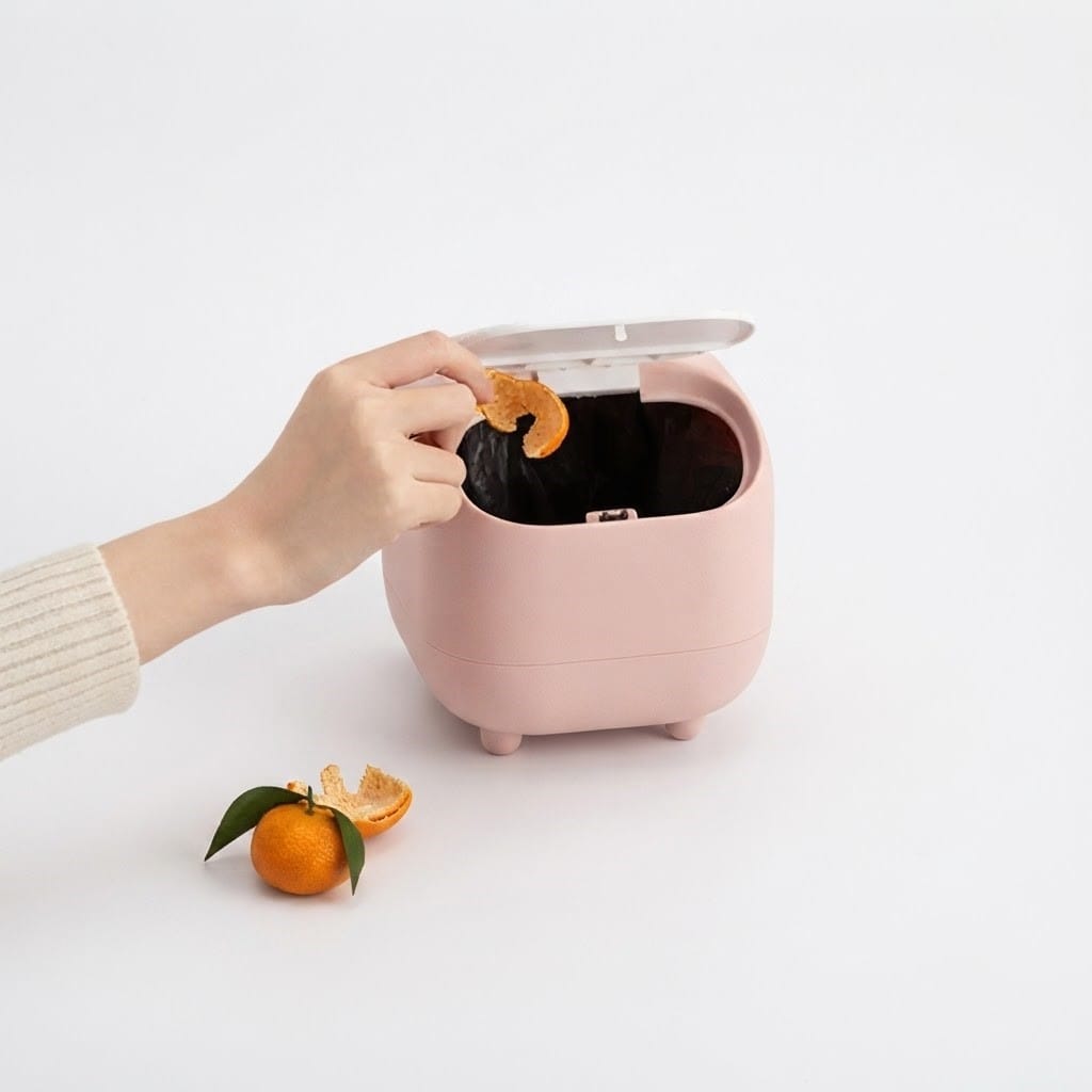 Poubelle de tri sélectif double bac – Design et fonctionnelle