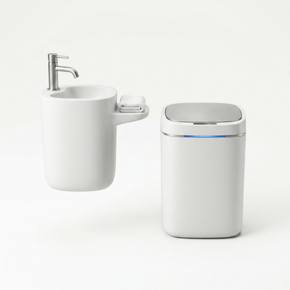 Poubelle encastrable double pour tri sélectif - Gain de place cuisine